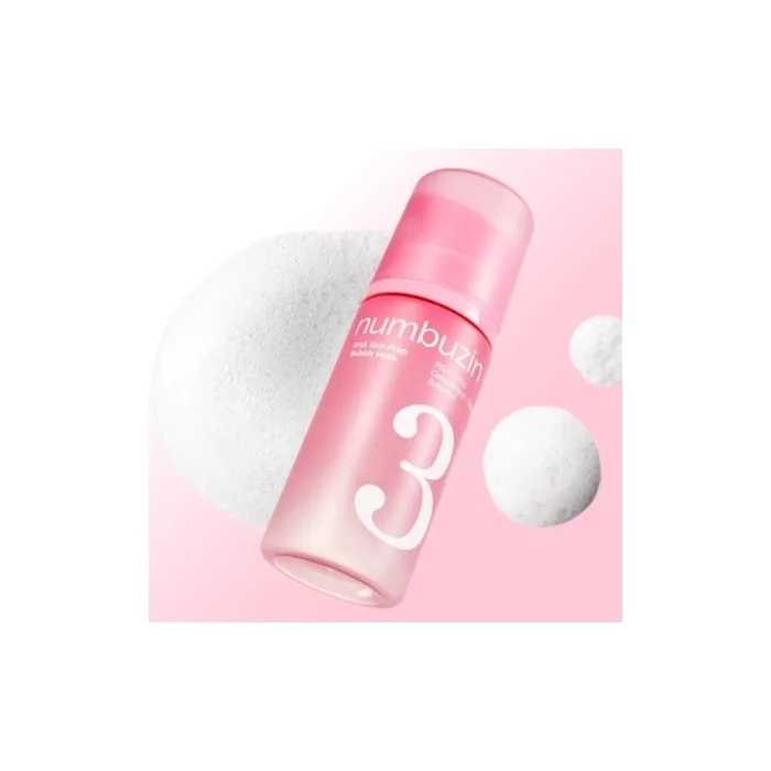 Numbuzin No.3 PHA Skin Prep Bubble Mask 90ml