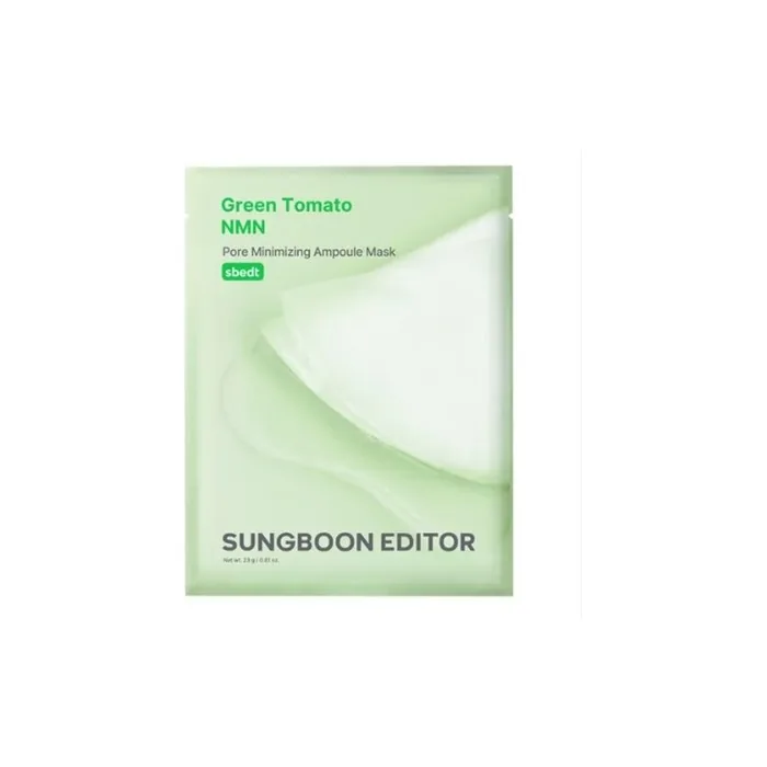 Sungboon Editor Green Tomato NMN Pore Minimizing Ampoule Mask 23g
