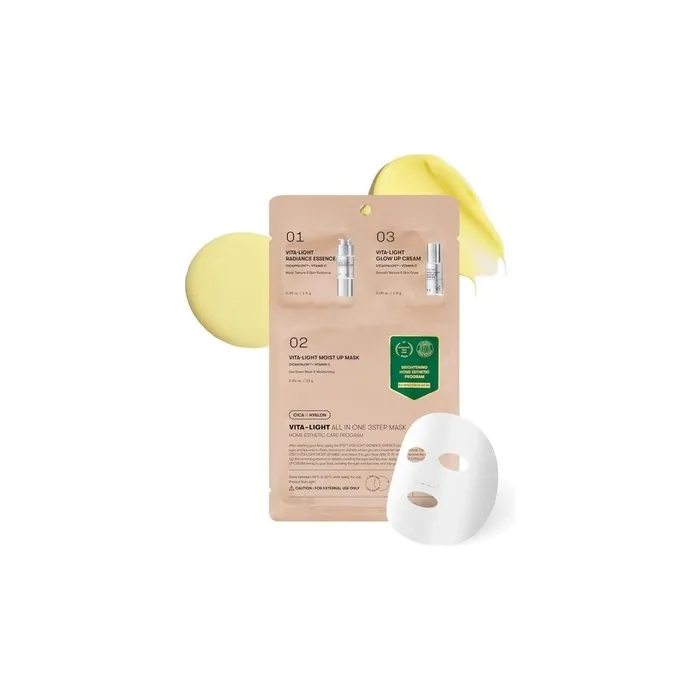 Vt Cosmetics Vita-Light All In One 3step Mask - A Complete Skincare Solution