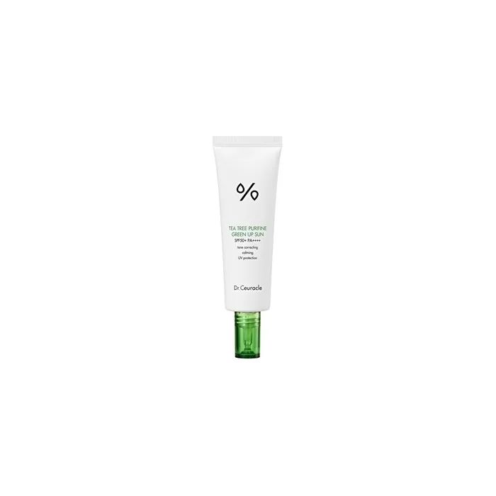 Drceuracle Tinted Skin Sun Cream Spf 50 Tea Tree Purifine Green Up Sun 50 Ml
