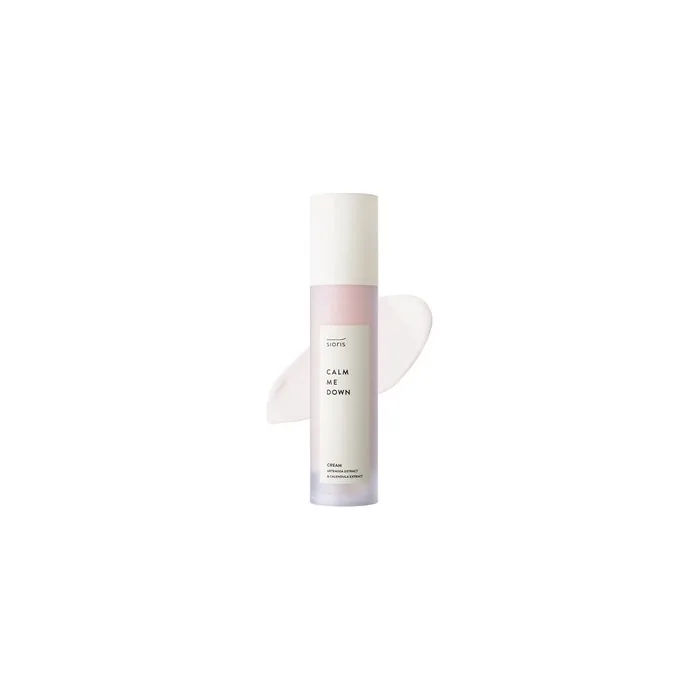 Sioris Calm Me Down Cream 50ml 1.69fl oz - Moisturizes, Smooths, and Refines Skin