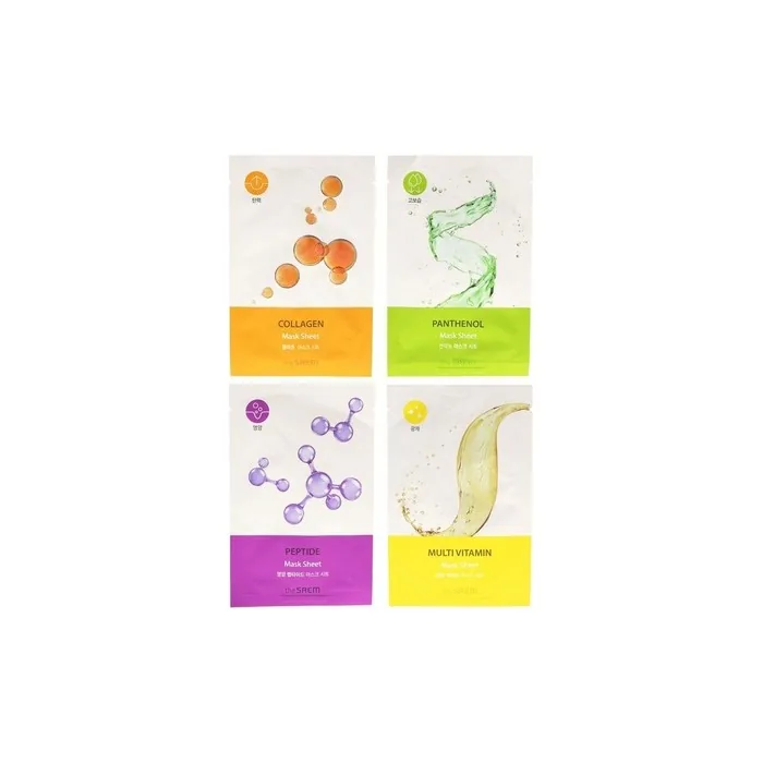 the SAEM Bio Solution Mask Sheet - 4 Types