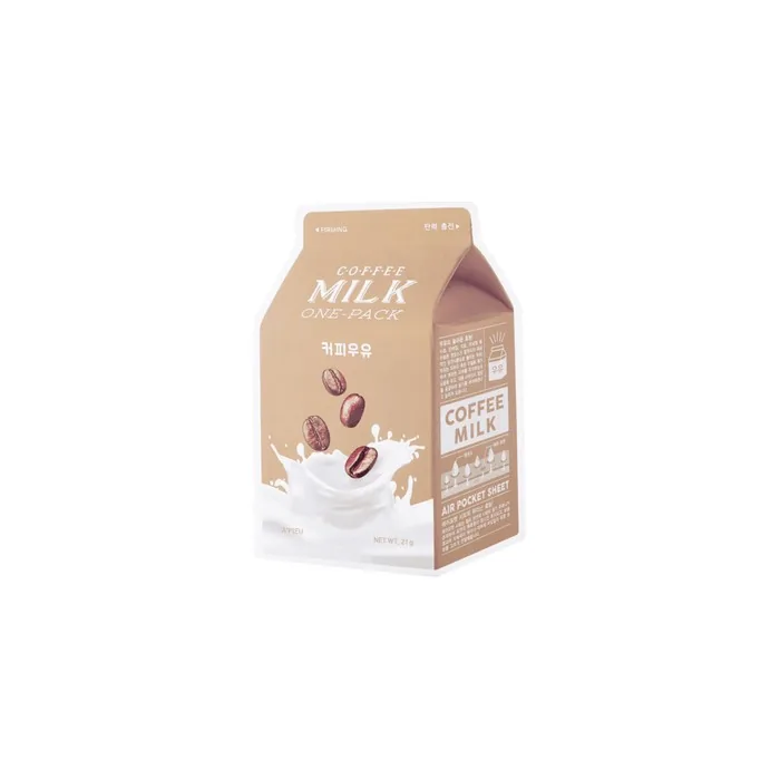 A'PIEU Coffee Milk Firming Sheet Mask 20g