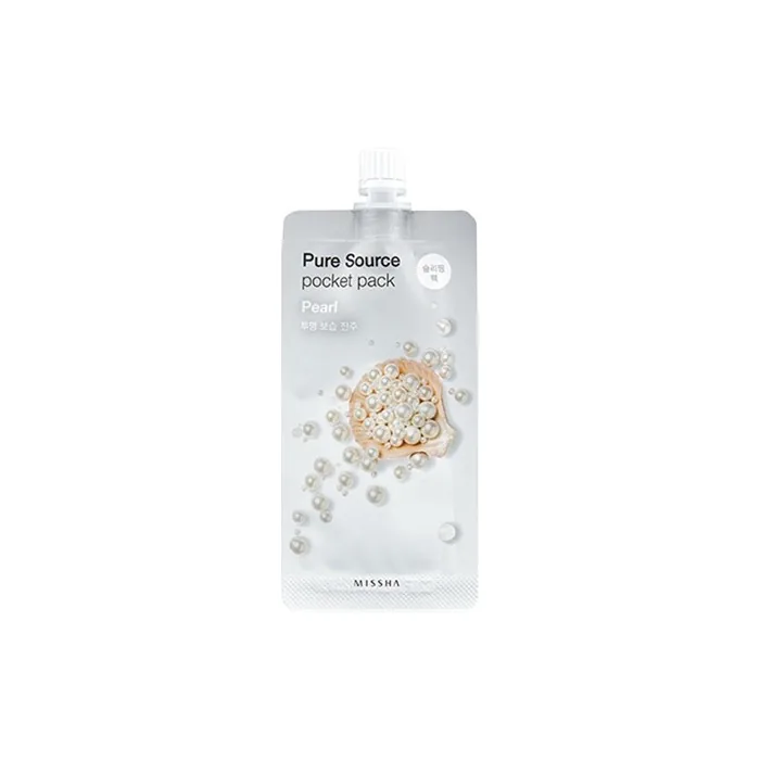 Missha Pearl Pure Source Brightening Face Mask Pocket Pack 10 Ml