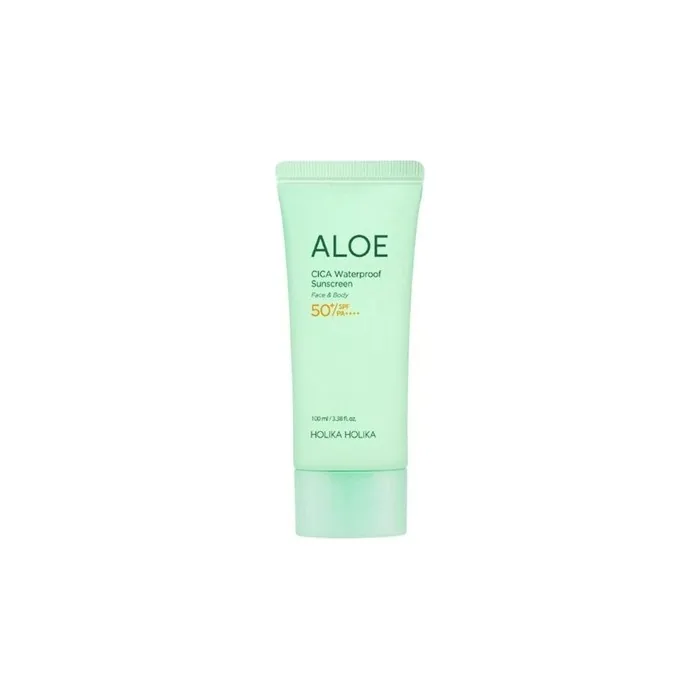 Holika Holika Aloe Cica Waterproof Sunscreen Spf50 Pa 100ml