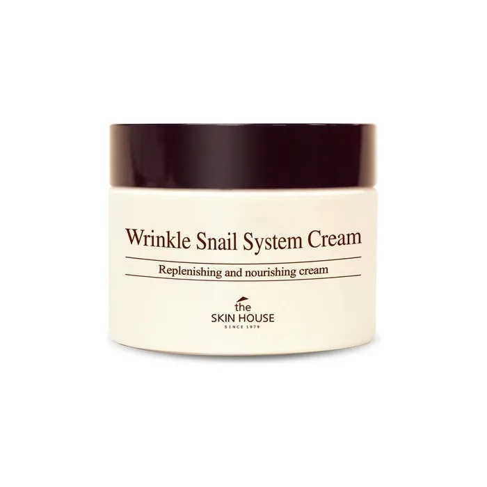 THE SKIN HOUSE Wrinkle Snail System Cream 50ml 1.69 fl.oz. Firming Eliminates Skin Impurities Repairs Skin Barriers Anti-Aging