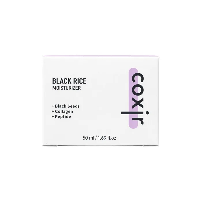 Coxir Black Rice Moisturizer Hydrating Face Cream 50ml