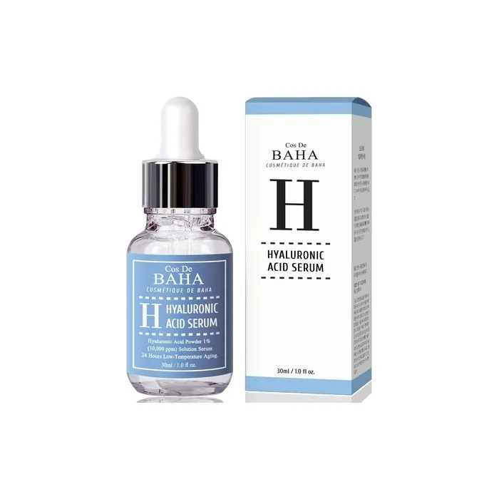 Pure 100 Hyaluronic Acid Serum for Face by Cosdebaha Anti-Aging Moisturizer