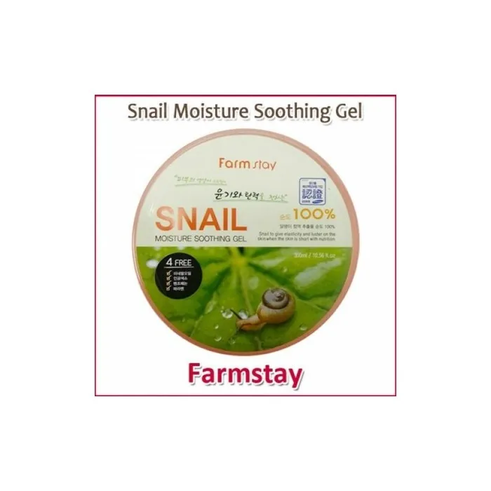 Farmstay Snail Moisturizing Soothing Gel 300ml - Expires 2024.06