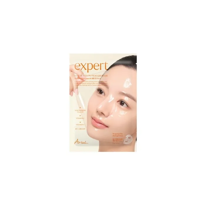 Ariul Expert Niacin Vita 5% Film Gel Mask - Set of 4
