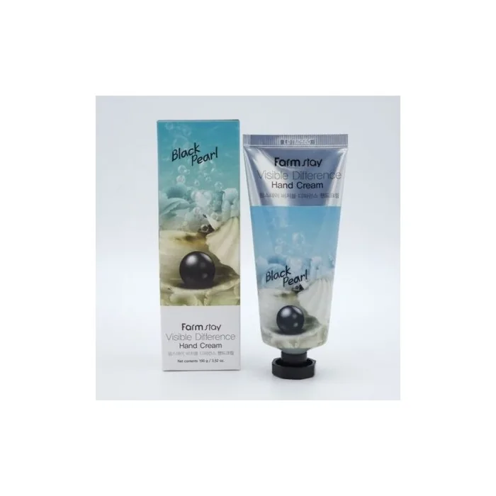 Farm Stay Black Pearl Visible Difference Hand Cream 100g
