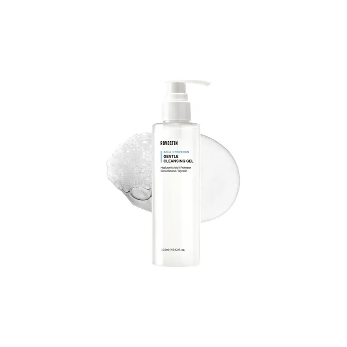 Rovectin Aqua Cleansing Gel Conditioning Cleanser Hydrating pH Balanced Facial