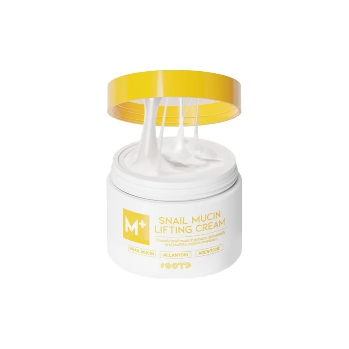 #OOTD Snail Mucin Moisturizer Cream for Face - Lifting & Deep Hydrating Cream