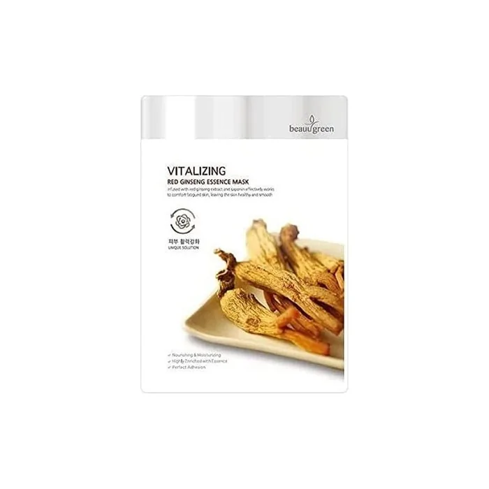 BeauuGreen Red Ginseng Essence Mask