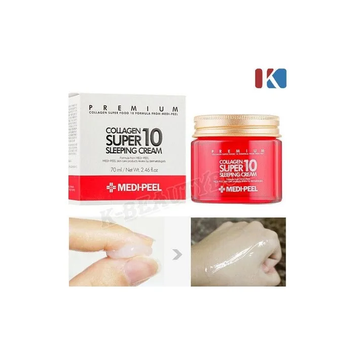 MEDI PEEL Collagen Super 10 Sleeping Cream 70ml Night Cream Collagen Cream