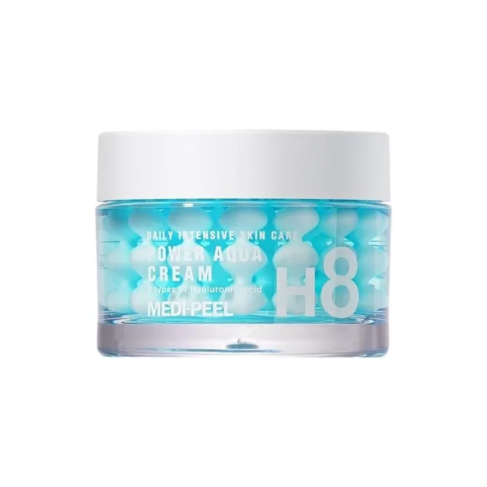 Medi-Peel Power Aqua Cream 50g Face Moisturizer Instant Hydration Hyaluronic Acid Morning and Night Cream