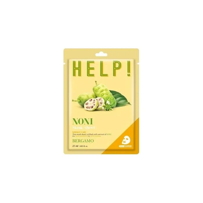 8809414192224 Help Sheet Mask Noni Face Mask 25ml BERGAMO