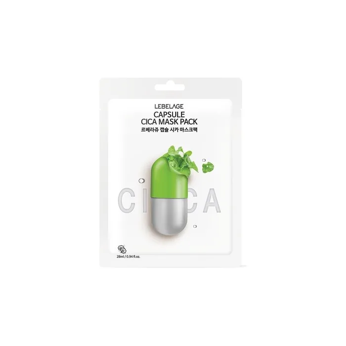 Lebelage Dr Capsule Cica Face Mask Sheet