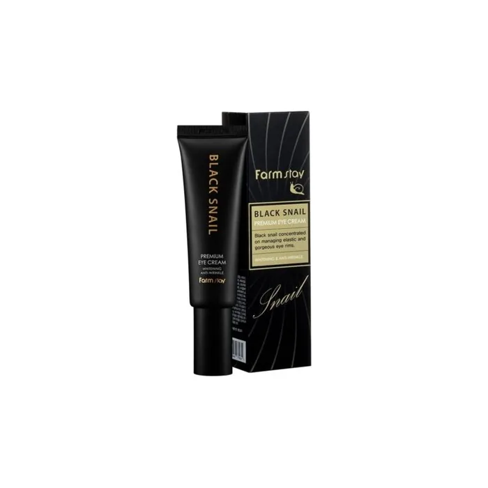 Farm Stay Black Snail Premium Eye Cream Korean Cosmetics
