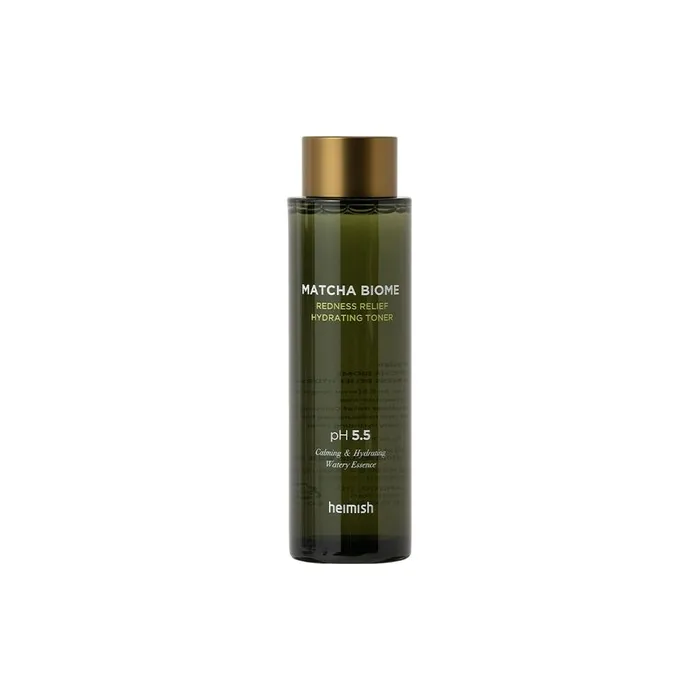 [heimish] Matcha Biome Redness Relief Hydrating Toner 5.07 fl.oz 150 ml Pore and Sebum Care Sensitive Skin Korean Skincare