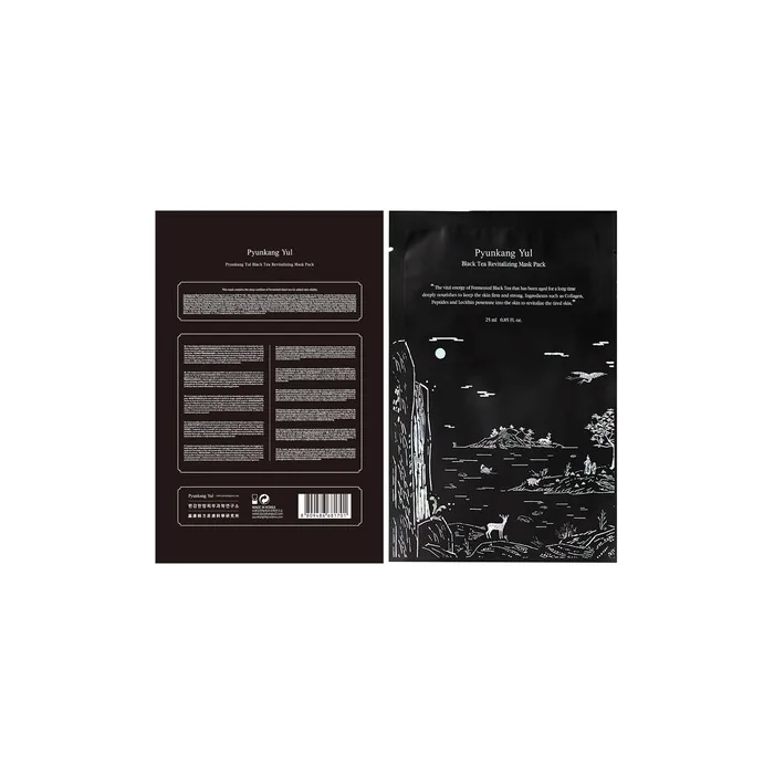 Pyunkang Yul Black Tea Revitalizing Mask Pack 10 Sheets