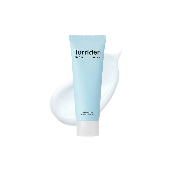 TORRIDEN DIVE-IN Low Molecular Weight Hyaluronic Acid Face Cream 80ml - Clean & Vegan Beauty for All Skin Types