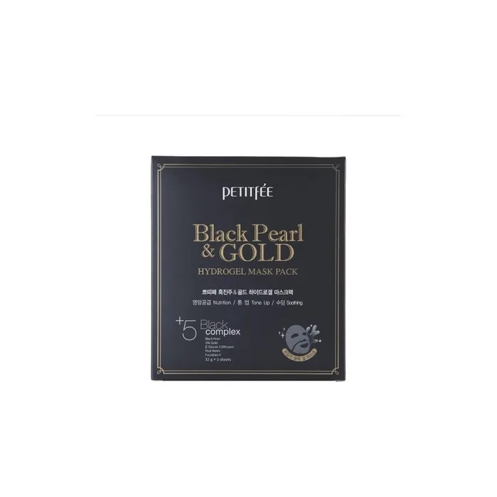 Petitfee Black Pearl and Gold Hydrogel Mask Pack