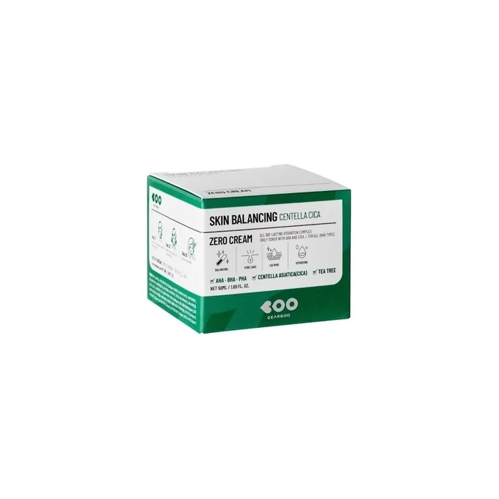 DEARBOO Centella Cica Zero Skin Balancing Facial Cream 50ml