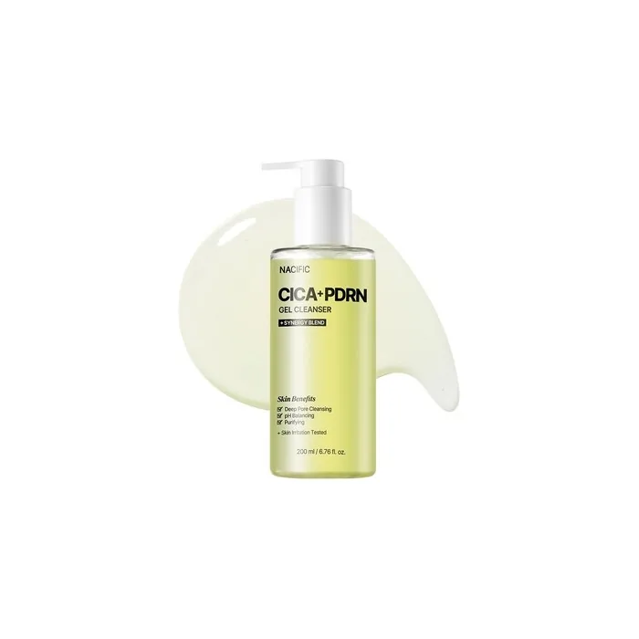 Nacific Cica Pdrn Gel Cleanser 200ml Centella Asiatica Low pH Deep