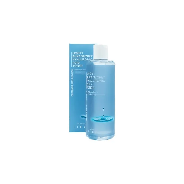 Jigott Hyaluron Aura Secret Hyaluronic Acid Toner 300 Ml