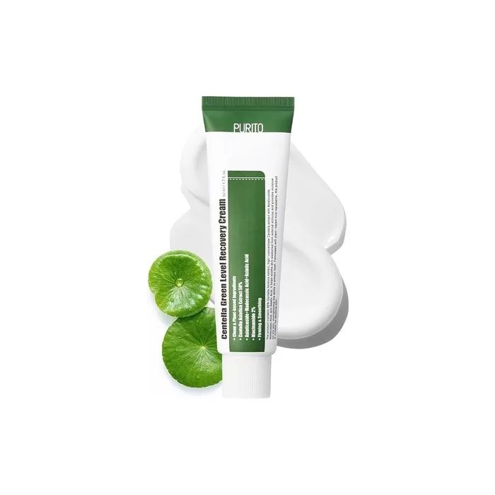 Purito Centella Green Level Recovery Cream 50ml 1.7 Fl.Oz Cica Face Cream