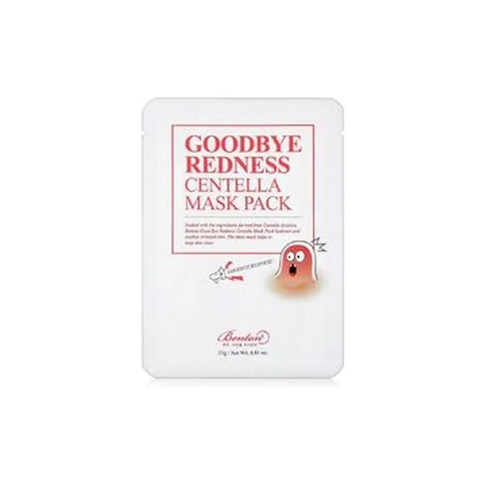 Benton Goodbye Redness Centella Cica Mask Pack Soothing Sheet Mask For Problematic Acneprone Skin