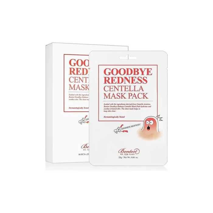 BENTON Good Bye Redness Centella Mask Pack 23g