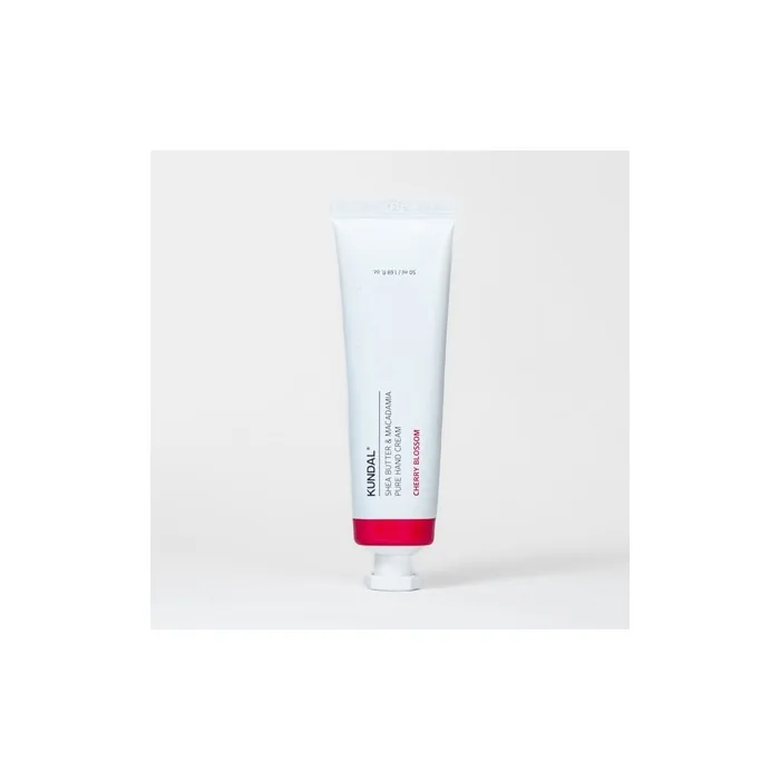 Kundal Shea Butter & Macadamia Pure Hand Cream 50ml Cherry Blossom