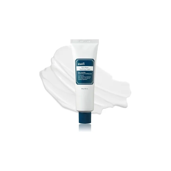 Dearklairs Rich Moist Soothing Cream 80ml for Sensitive Skin