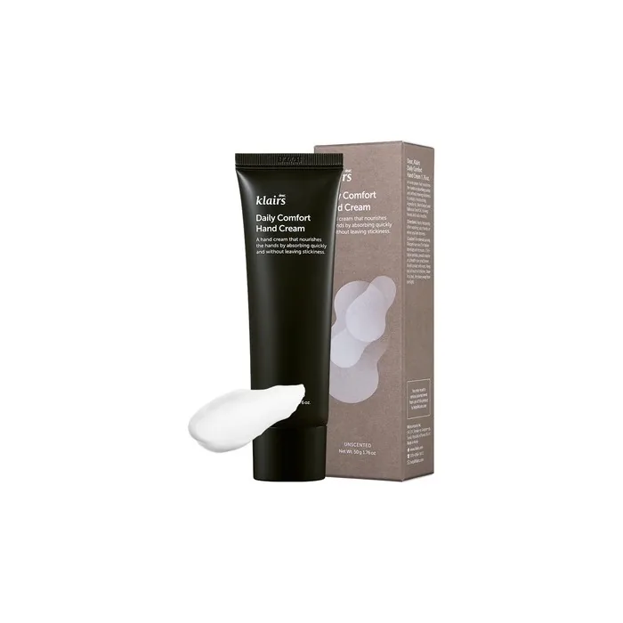 Dearklairs Daily Comfort Hand Cream 1.7 Ounce Unscented Quick Dry