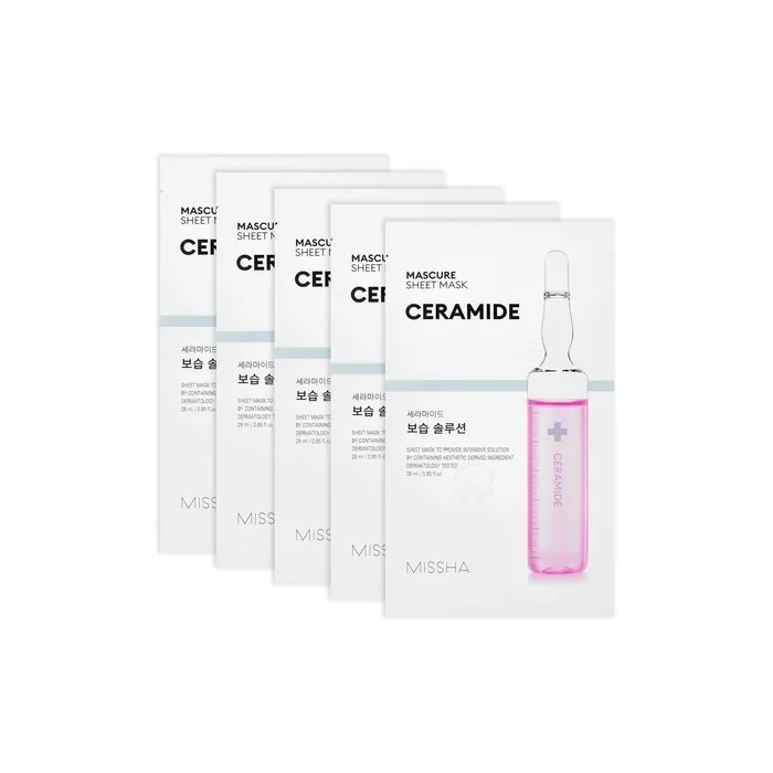 MISSHA Mascure Moisture Solution Sheet Mask Ceramide for Dry and Weakened Skin - 1pc