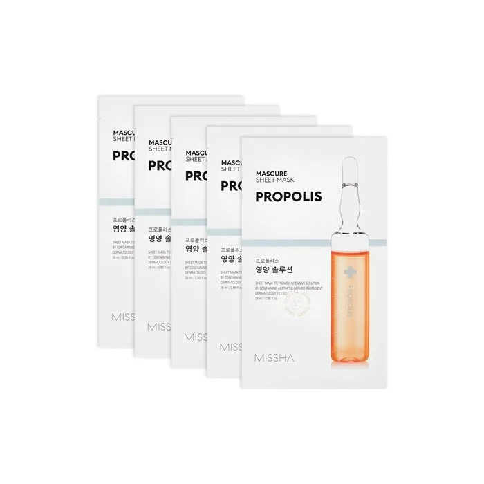 MISSHA Mascure Nutrition Solution Propolis Sheet Mask
