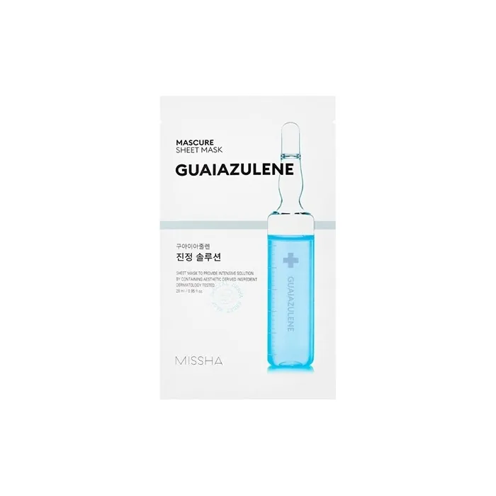 Missha Guaiazulene Soothing Sheet Mask 28 Ml