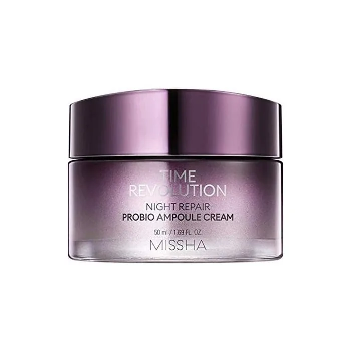 Missha Time Revolution Night Repair Probio Ampoule Cream 50ml 1.69 Fl.Oz