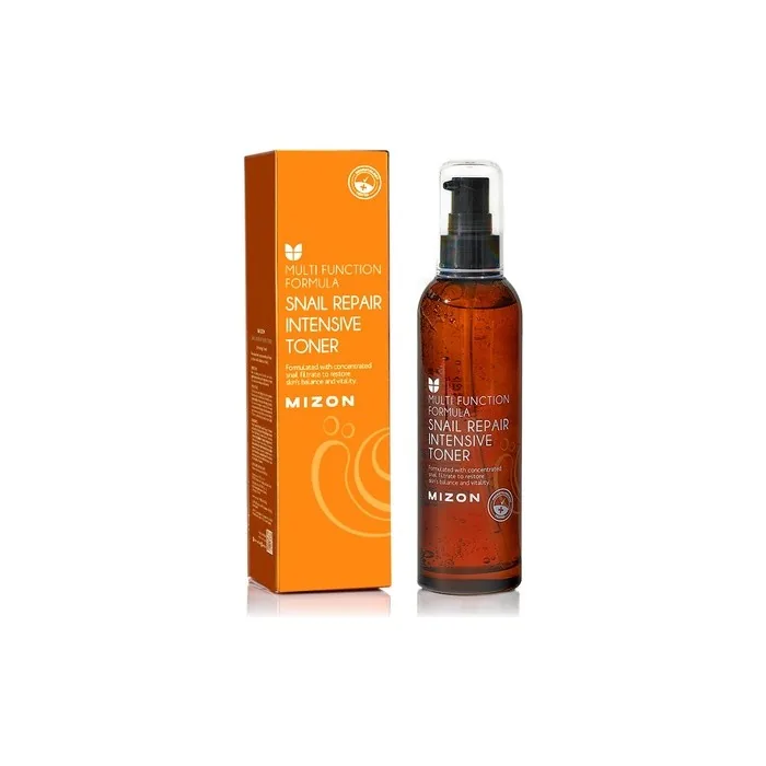 Mizon Snail Repair Intensive Toner 100ml Facial Moisturizer Boosting Skin Regeneration Brightening Anti-aging Anti-Wrinkle Snail Secretion Filtrate