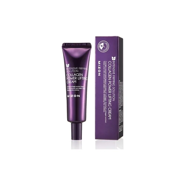 Mizon Collagen Power Lifting Cream 35ml Day and Night Anti-Aging and Intensive Moisturizing 75% Marine Collagen Korean Skin Care