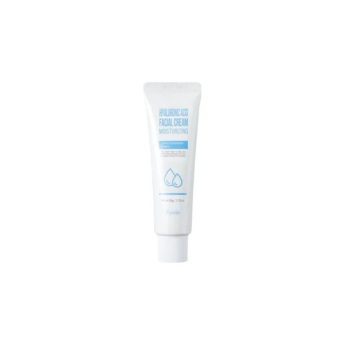 Esfolio Hyaluronic Acid Facial Cream 1.76 Fl oz - Intensive Skin Care Moisturizing Hydration