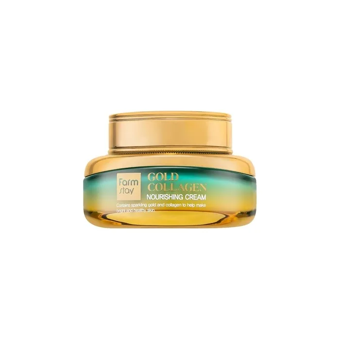 Farmstay Gold Collagen Nourishing Cream for Vibrant Skin