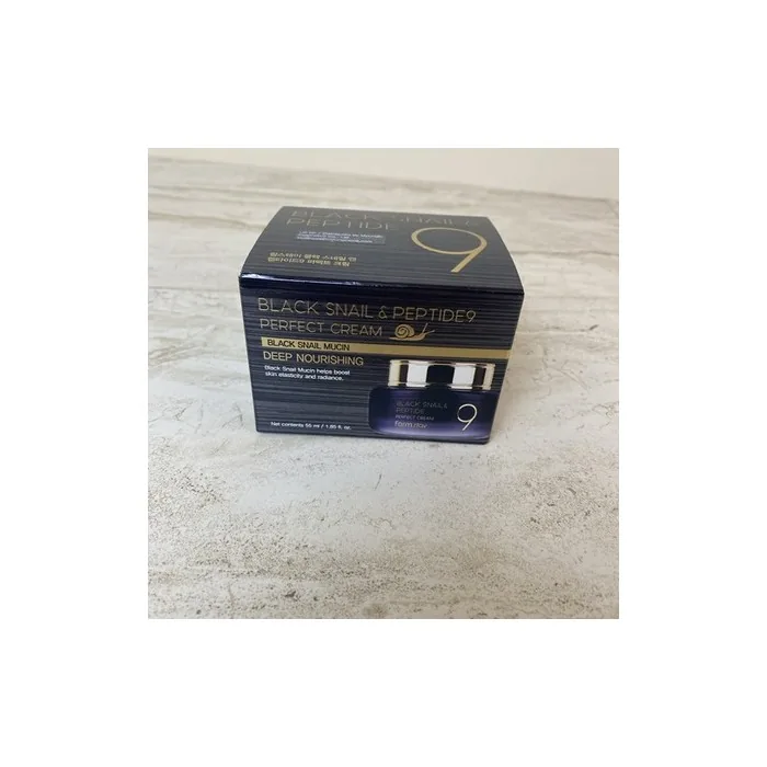 Farmstay Black Snail & Peptide 9 Perfect Cream Deep Nourishing 55ml
