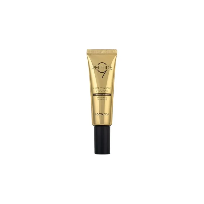 Farmstay Peptide9 Super Vitalizing Eye Cream - Anti-Wrinkle Eye Cream With Peptides, 50ml
