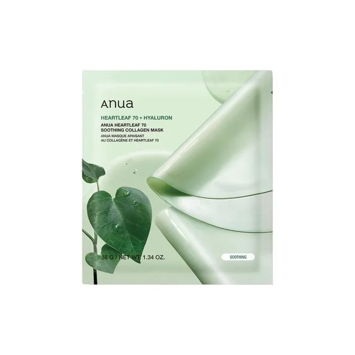 Anua Heartleaf 70 Soothing Collagen Mask 38g