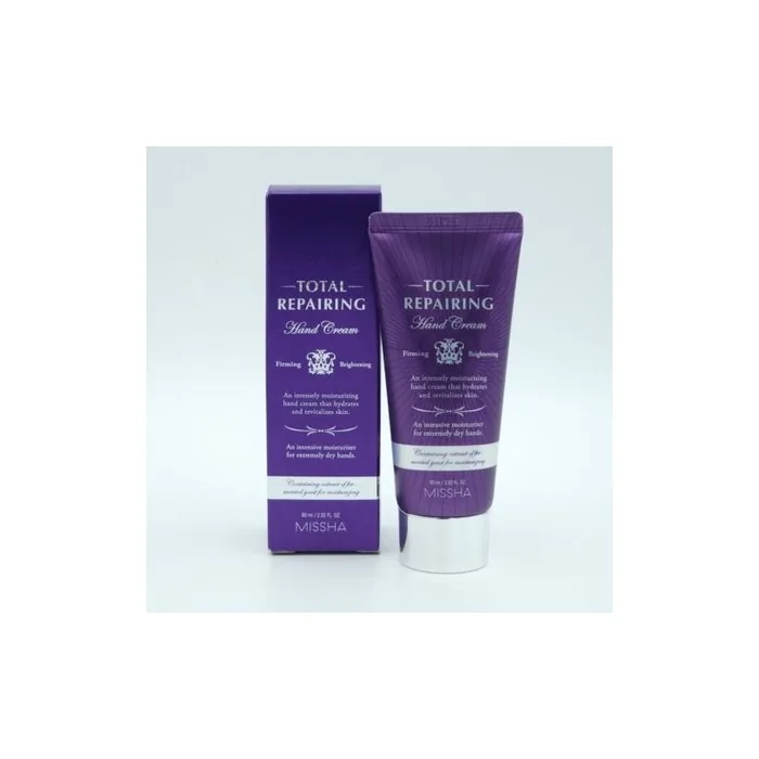 MISSHA Total Repairing Hand Cream 60ml Firming Brightening Moisturizing K-Beauty