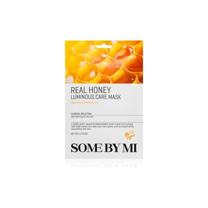 Some By Mi Daily Solution Honey Luminous Care Face Mask - 20 g