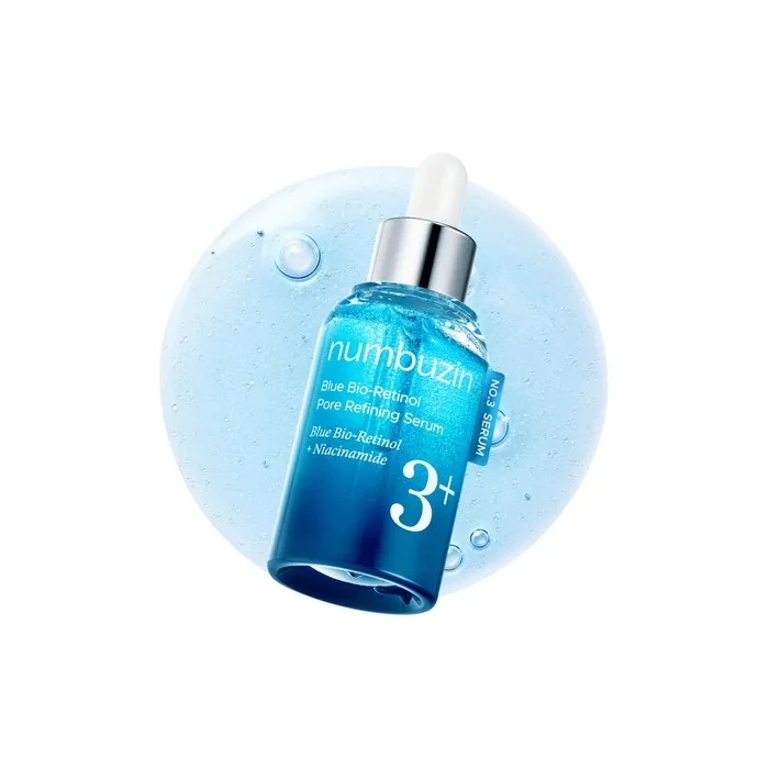 Numbuzin No3 Retinol Serum Blue Bioretinol Pore Refining Tightening